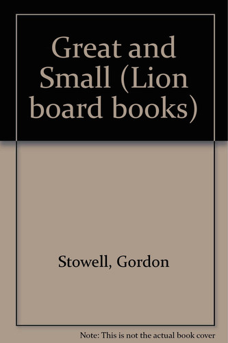 Cover of Great and small.