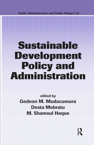 Sustainable Development Policy and Administration