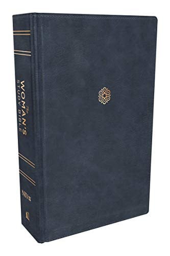 NIV the Woman's Study Bible, Red Letter Edition, Thumb Indexed Receiving God's Truth for Balance, Hope, and Transformation [Blue]