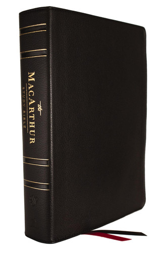 The ESV, Macarthur Study Bible, 2nd Edition Unleashing God's Truth One Verse at a Time [Black]