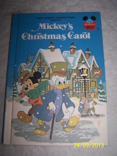 Cover of Walt Disney Productions presents Mickey's Christmas carol