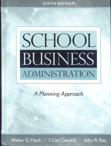School Business Administration A Planning Approach