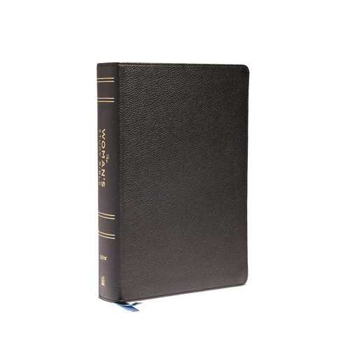 Niv, the Woman's Study Bible, Genuine Leather, Black, Full-Color, Red Letter, Thumb Indexed Receiving God's Truth for Balance, Hope, and Transformation