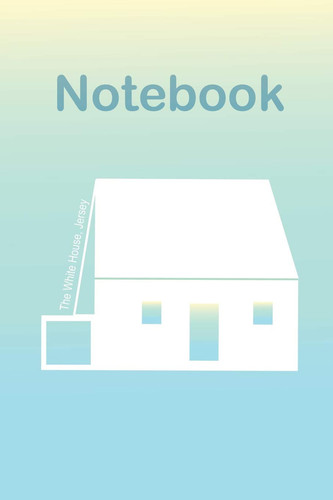 Jersey Channel Islands Turquoise White House Notebook Historic Heritage Iconic Landmark in St Ouen's Bay, Loved by the Surfing Community, Part of National Trust. Blank Lined Journal with Subject and Date Boxes to Organise and Refer to Notes Easily