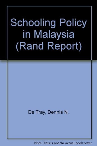 Cover of Schooling policy in Malaysia