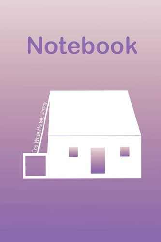 Jersey Channel Islands Violet White House Notebook Historic Heritage Iconic Landmark in St Ouen's Bay, Loved by the Surfing Community, Part of National Trust. Blank Lined Journal with Subject and Date Boxes to Organise and Refer to Notes Easily