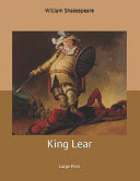 King Lear : Large Print