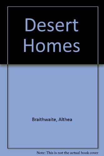 Cover of Desert homes