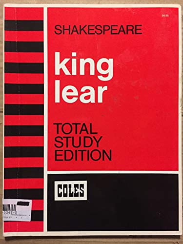King Lear Total Study Editions