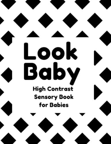 Look Baby High Contrast Sensory Book
