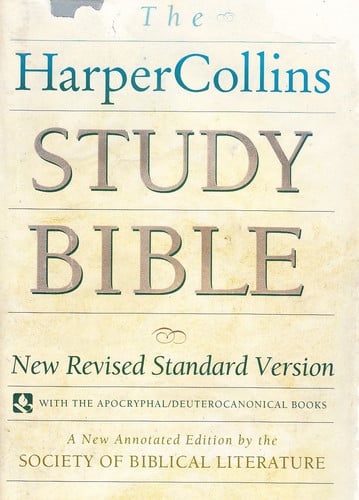 HarperCollins Study Bible: New Revised Standard Version (with the Apocryphal/Deuterocanonical Books)