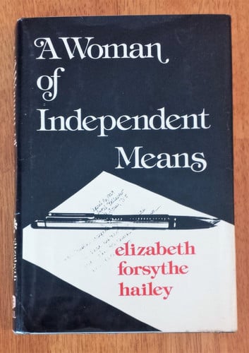 Cover of A woman of independent means