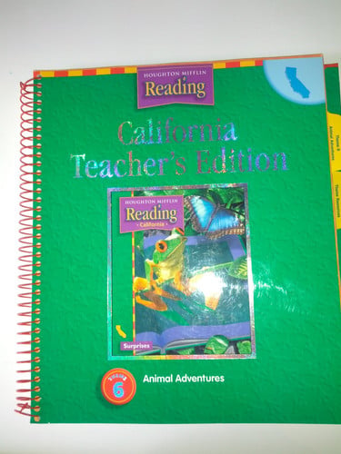 Cover of California Teacher's Edition Grade 1 Theme 6: Surprises/Animal Adventures (Houghton Mifflin Reading : a Legacy of Literacy)