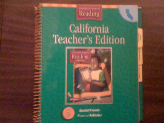 Cover of California Teacher's Edition Grade 1 Theme 9: Wonders/Special Friends Focus on Folktales (Houghton Mifflin Reading : a Legacy of Literacy)