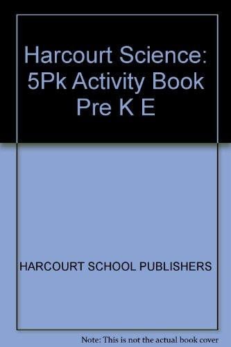 Cover of Science  Activity Book (Package of 5)