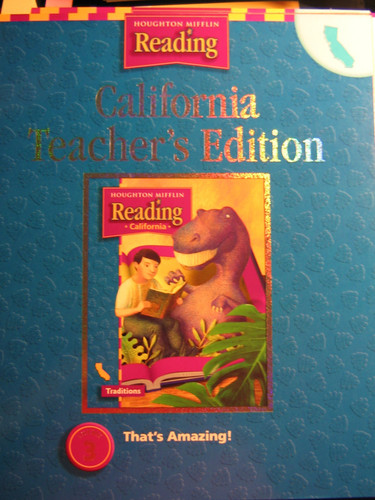 Cover of California Teacher's Edition Grade 4 Theme 3: Traditions/That's Amazing! (Houghton Mifflin Reading : a Legacy of Literacy)