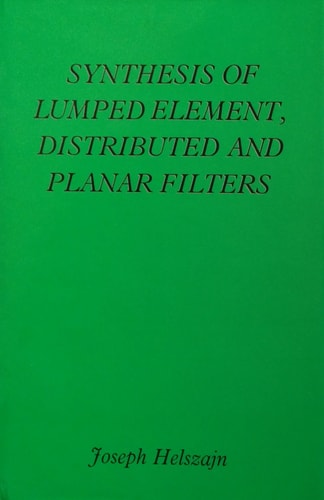 Synthesis of lumped element, distributed and planar filters