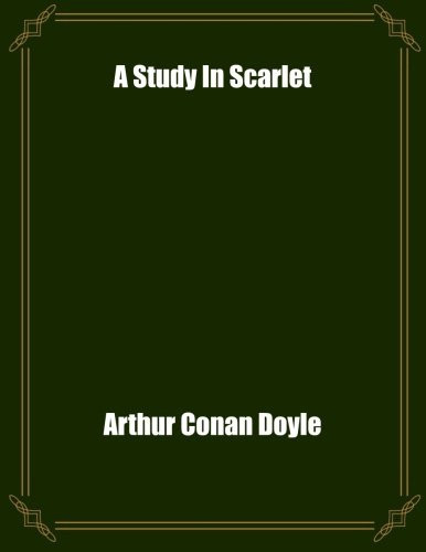 A Study In Scarlet