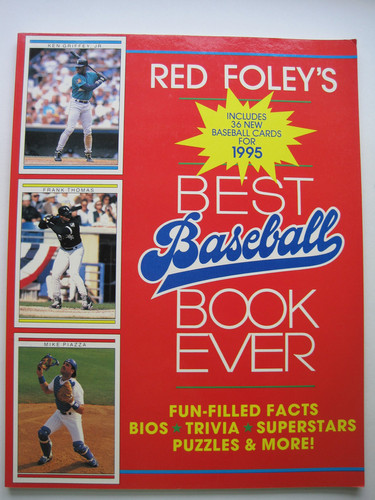 Cover of RED FOLEY'S BEST BASEBALL BOOK 1995