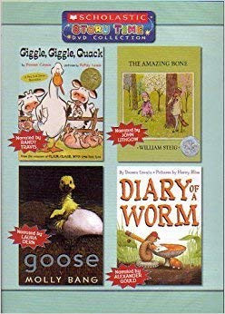 Cover of Scholastic 2-DVD Story Time Collection! Goose, Amazing Bone +