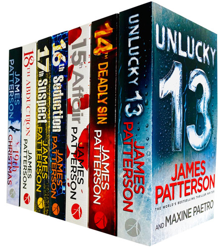 Women's Murder Club Series 11-18 Collection 8 Books Set By James Patterson (11th Hour, 12th of Never, Unlucky 13, 14th Deadly Sin, 15th Affair, 16th Seduction, 17th Suspect, 18th Abduction)