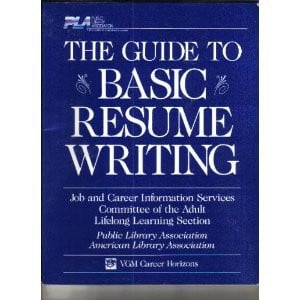 Cover of The Guide to basic resume writing
