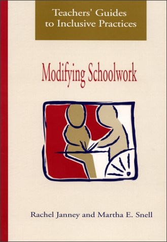 Cover of Modifying schoolwork