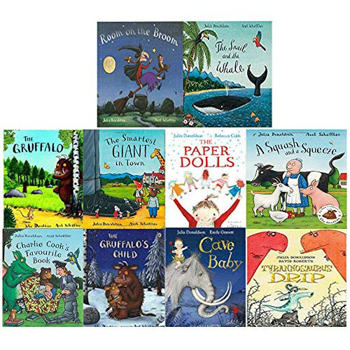The Julia Donaldson Collection 10 Books Story & 10 Audio CD Set