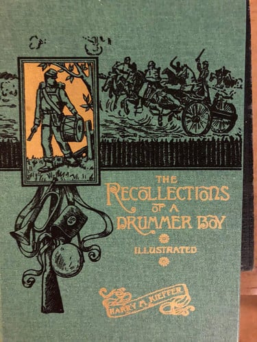 Cover of The recollections of a drummer-boy