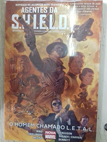 livro agentes da shield o homem chamado letal mark waid e outros 2017