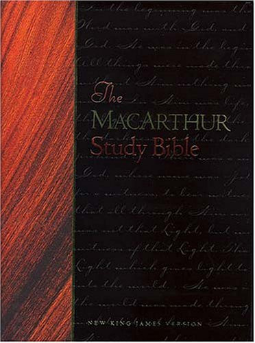 The Macarthur Study Bible: New King James Version, Burgundy
