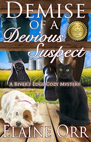 Demise of a Devious Suspect: River's Edge Cozy Mystery Series, Book 3 (River's Edge Mystery Series)