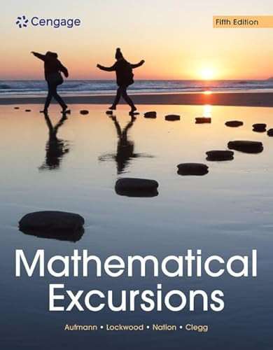 Mathematical Excursions (MindTap Course List)