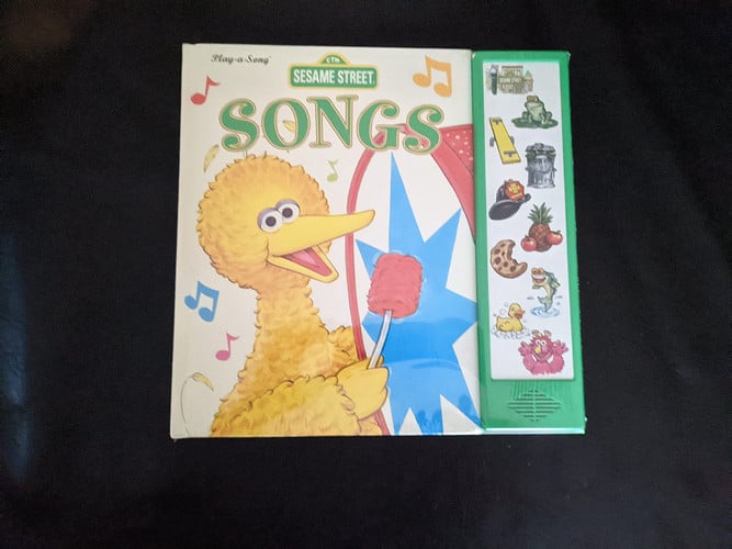 Cover of Play-A-Song Sesame Street Songs