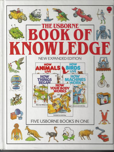 Cover of The Usborne book of knowledge.