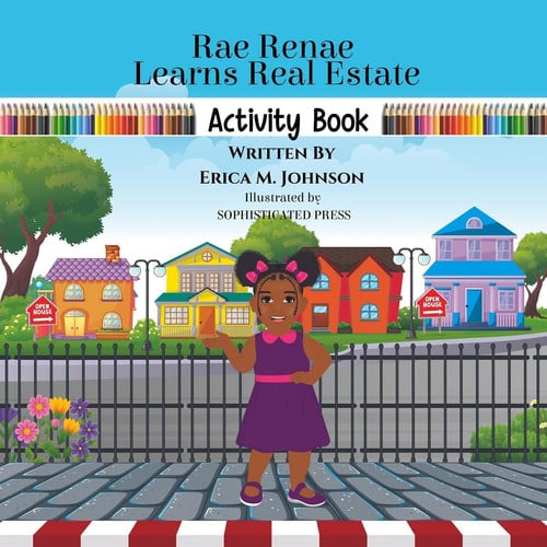 Cover of Rae Renae Learns Real Estate Activity Book