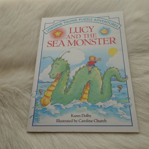 Cover of Lucy and the Sea Monster (Usborne Young Puzzle Adventures)