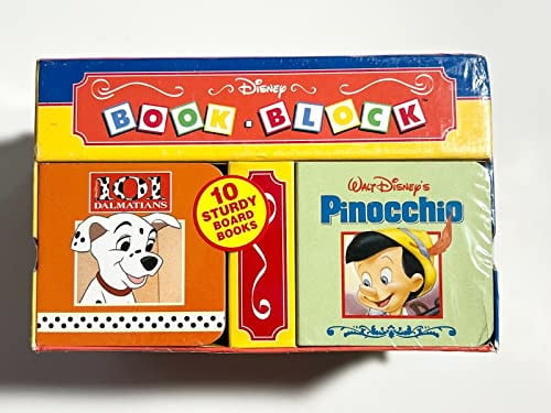 Cover of Disney book block.