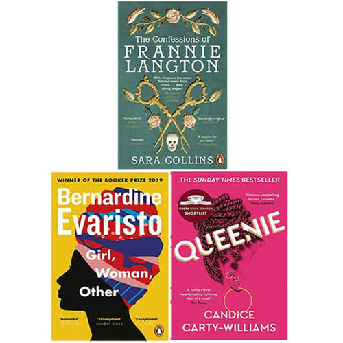 The Confessions of Frannie Langton, Girl Woman Other, Queenie 3 Books Collection Set
