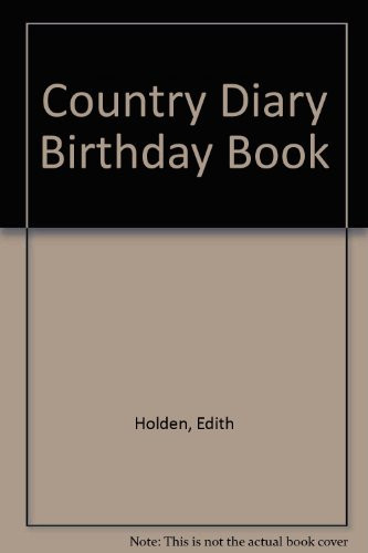 Cover of Country Diary Birthday Book