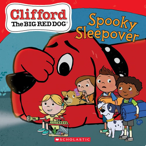 Cover of Spooky Sleepover (Clifford the Big Red Dog Storybook)