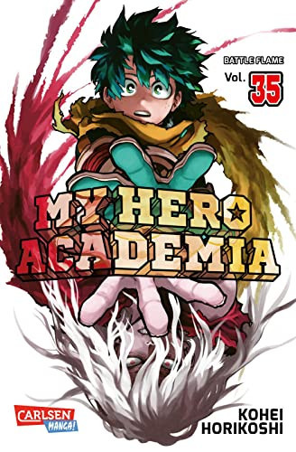 My Hero Academia 35 Battle Flame | Abenteuer und Action in der Superheldenschule | Mit Glow-in-the-Dark-Effekt auf dem Cover - nur in der 1. Auflage!