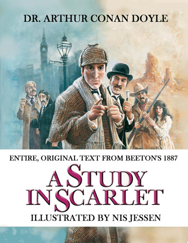 A Study in Scarlet: Illustrated by Nis Jessen