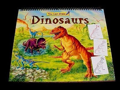 Cover of Dinosaurs (You Can Draw (Publications Intl))