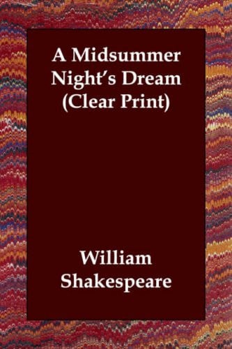 A Midsummer Night's Dream Clear Print