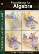 Cover of Foundations For Algebra