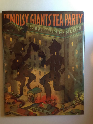 Cover of The noisy giants' tea party