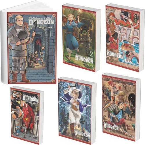 Delicious in Dungeon Manga Book SET vol 1 to 6