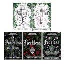 Powerless Trilogy and a Powerless Story 5 Books Collection Set by Lauren Roberts (Powerless, Reckless, Powerful, Fearful and Fearless)
