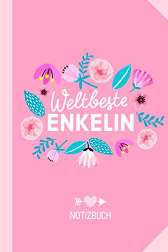 Weltbeste Enkelin: Notizbuch als Geschenk für die Enkelin - A5 / liniert - Enkeltochter Geschenke zum Geburtstag oder Weihnachten